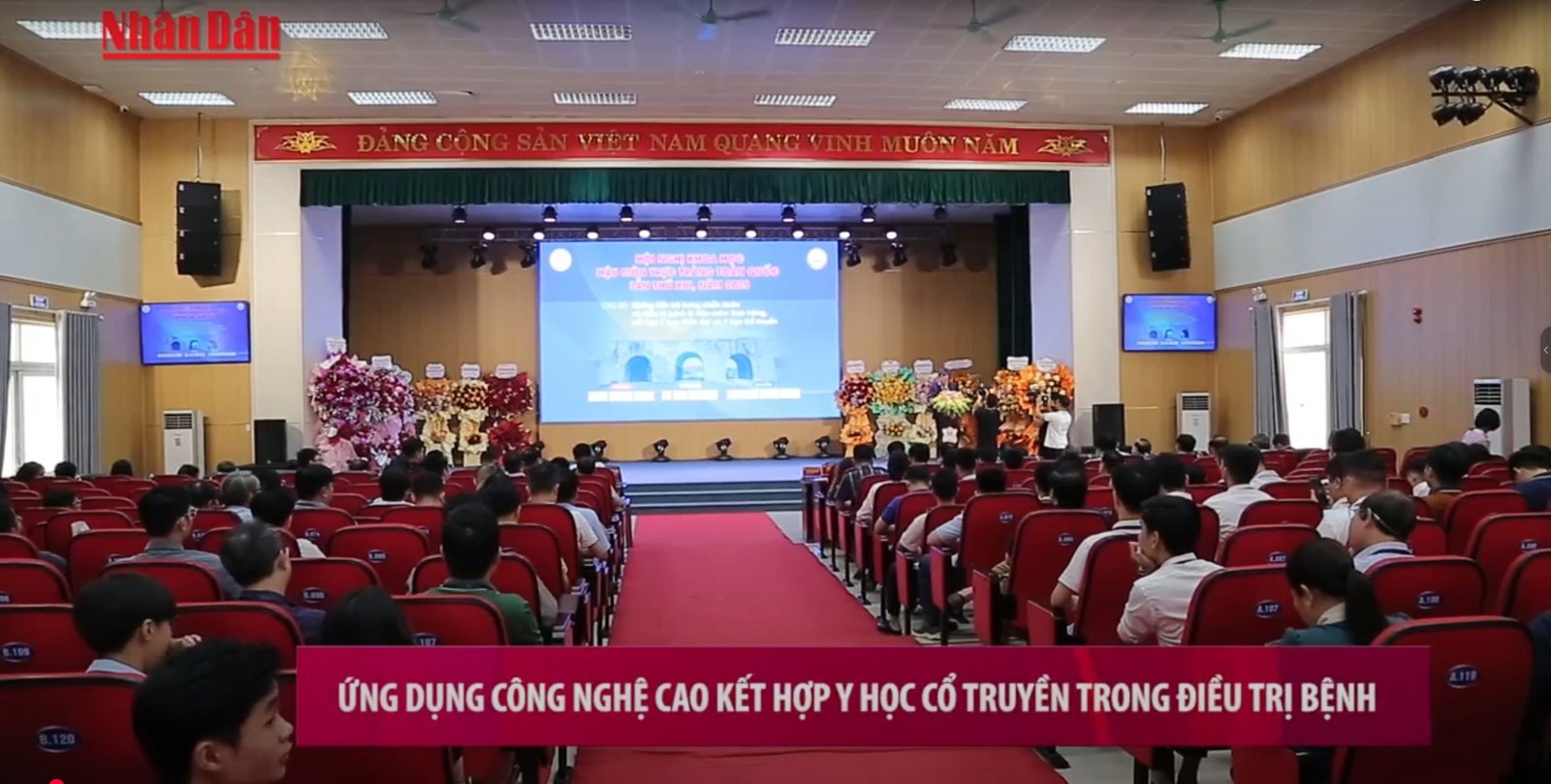 Hình ảnh thư viện Báo Nhân Dân đưa tin: Ứng dụng công nghệ cao kết hợp y học cổ truyền trong điều trị bệnh